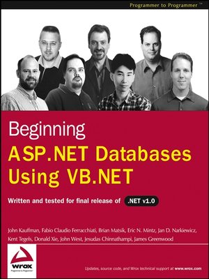 cover image of Beginning ASP.NET Databases Using VB.NET
